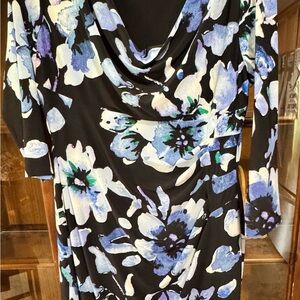 Lauren Ralph Lauren Elegant Floral ‎ Dress